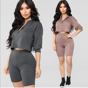 Fashion Nova Chicago Short Set